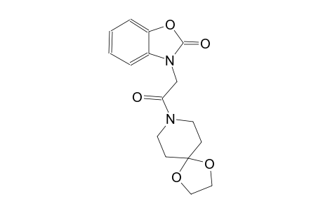 2(3H)-benzoxazolone, 3-[2-(1,4-dioxa-8-azaspiro[4.5]dec-8-yl)-2-oxoethyl]-