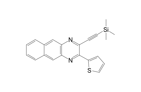 2-(Thiophen-2-yl)-3-((trimethylsilyl)ethynyl)benzo[g]quinoxaline