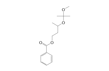 3-(1-Methoxy-1-methylethoxy)butyl benzoate