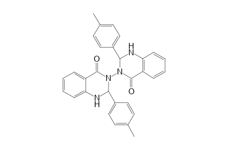 2,2'-Di(4-methylphenyl)tetrahydro-3,3'-bisquinazolin-4,4'-dione