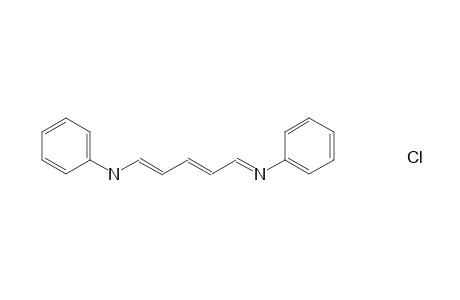 N-[5-(Phenylamino)-2,4-pentadienylidene]aniline monohydrochloride