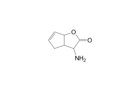 (-)-4-endo-Amino-2-oxabicyclo[3.3.0]oct-7-en-3-one