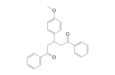1,5-DIPHENYL-3-(p-METHOXYPHENYL)-1,5-PENTANEDIONE