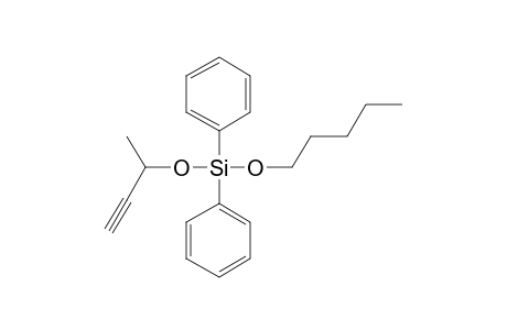 Silane, diphenyl(but-3-yn-2-yloxy)pentoxy-