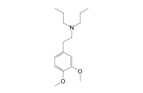 3,4-Dimethoxyphenylethylamine, N,N-di(N-propyl)-