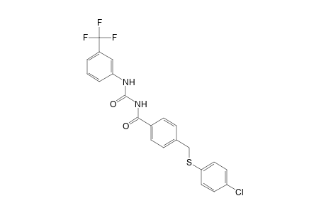 1-{alpha-[(p-Chlorophenyl)thio]-p-toluoyl}-3-(alpha,alpha,alpha-trifluoro-m-tolyl)urea