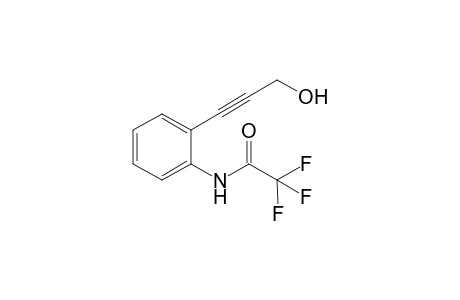2,2,2-trifluoro-N-(2-(3-hydroxyprop-1-ynyl)phenyl)acetamide