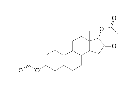 17-(Acetyloxy)-16-oxoandrostan-3-yl acetate