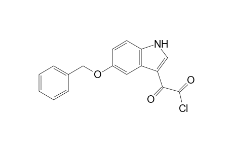 2-(5-benzoxy-1H-indol-3-yl)-2-keto-acetyl chloride