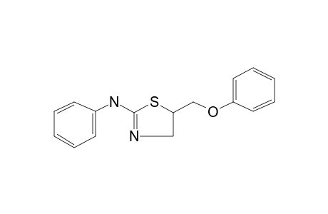 5-Phenoxymethyl-N-phenyl-2-thiazolin-2-amine