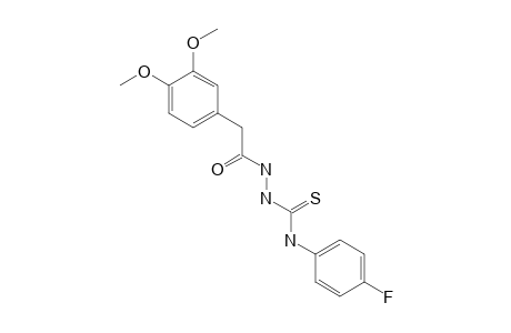 1-[(3,4-dimethoxyphenyl)acetyl]-4-(p-fluorophenyl)-3-thiosemicarbazide