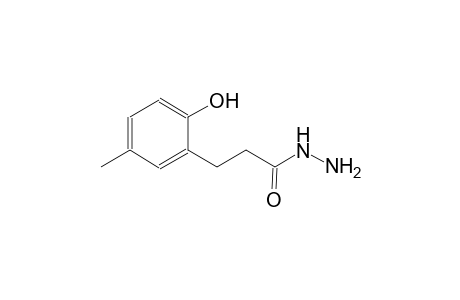2-hydrxoxy-5-methylhydrocinnamic acid, hydrazide
