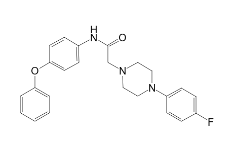 1-piperazineacetamide, 4-(4-fluorophenyl)-N-(4-phenoxyphenyl)-