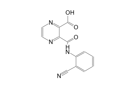 2-pyrazinecarboxylic acid, 3-[[(2-cyanophenyl)amino]carbonyl]-
