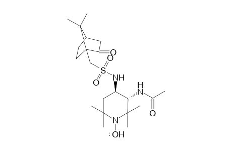 4-[( Camphorsulfonyl)amino]-3-(acetylamino)-2,2,6,6-tetramethyliperidine - 1-Oxide