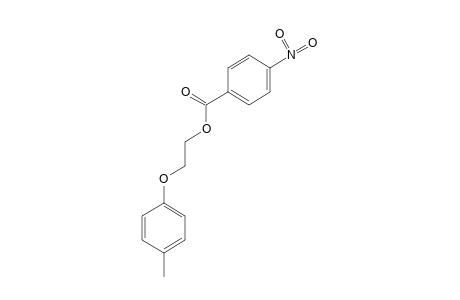 2-(p-TOLYLOXY)ETHANOL, p-NITROBENZOATE