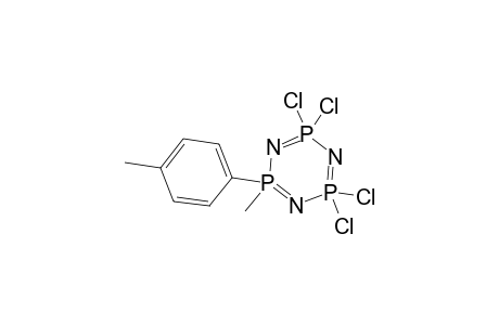 1-Methyl-1-(p-methylphenyl)tetrachlorocyclotriphosphazene