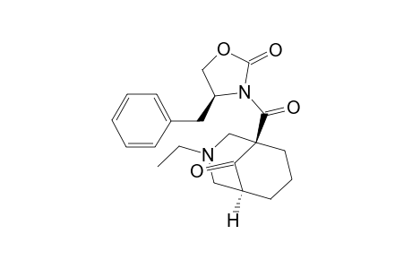 (1'R,5'R,4S)-3-(3'-Ethyl-9'-oxo-3'-azabicyclo[3.3.1]nonane-1'-carbonyl)-4-benzyloxazolidin-2-one