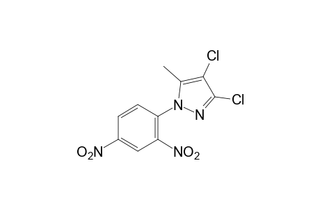 3,4-dichloro-1-(2,4-dinitrophenyl)-5-methylpyrazole