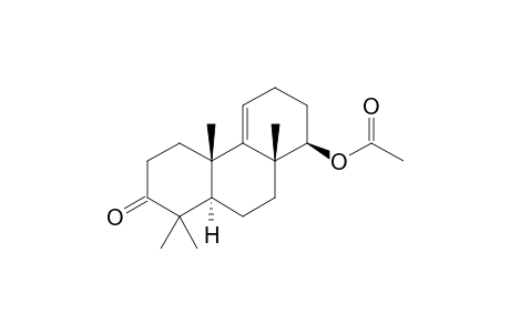 (+)-(1R,4bS,8aR,10aR)-4b,8,8,10a-Tetramethyl-7-oxo-1,2,3,4b,5,6,7,8,8a,9,10,10a-dodecahydrophenanthren-1-yl ethanoate