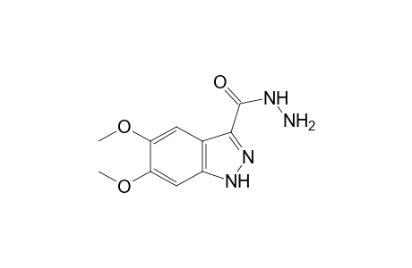 5,6-dimethoxy-1H-indazole-3-carboxylic acid, hydrazide