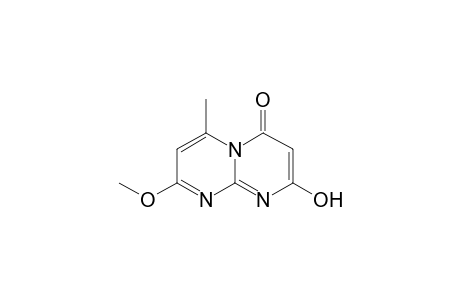 2-Hydroxy-8-methoxy-6-methyl-4H-pyrimido[1,2-a]pyrimidin-4-one
