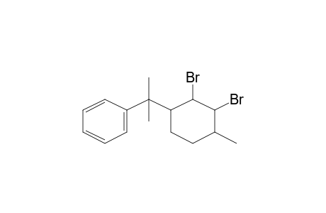 2-(2,3-dibromo-4-methylcyclohexyl)propan-2-ylbenzene