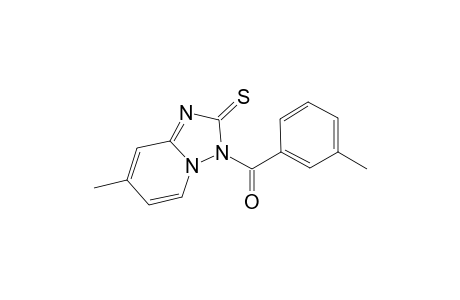 (7-Methyl-2-thioxo-2H-[1,2,4]triazolo[1,5-a]pyridin-3-yl)-m-tolyl-methanone