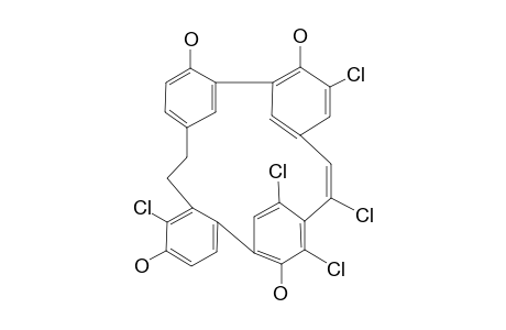 BAZZANIN-H;6',8',10,10',14'-PENTACHLOROISOPLAGIOCHIN-C