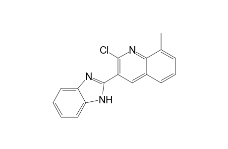 3-(1H-Benzoimidazol-2'-yl)-2-chloro-8-methylquinoline