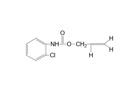 o-chlorocarbanilic acid, allyl ester