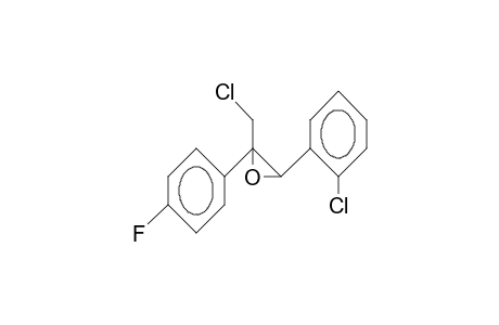 Oxirane, 2-(chloromethyl)-3-(2-chlorophenyl)-2-(4-fluorophenyl)-,cis-