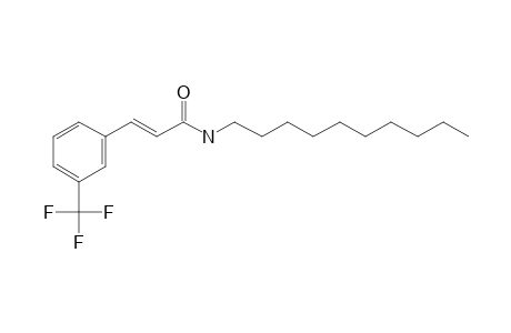 Trans-cinnamamide, 3-trifluoromethyl-N-decyl-