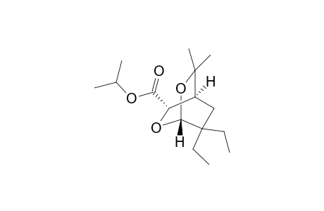 (1R,3S,4S)- Isopropyl 7,7-diethyl-5,5-dimethyl-2,6-dioxabicyclo[2.2.2]octane-3-carboxylate