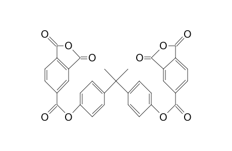 1,2,4-Benzenetricarboxylic acid, cyclic 1,2-anhydride; 5-isobenzofurancarboxylic acid, 1,3-dihydro-1,3-dioxo-, 1-(methylethylidene)di-4,1-phenylene ester