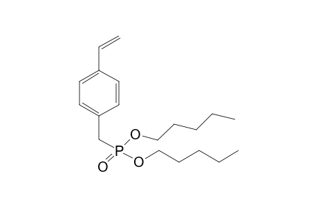 Para methyl styrene, dipentyl phosphonic ester