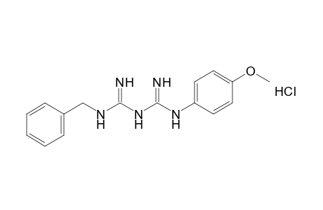 1-benzyl-5-(p-methoxyphenyl)biguanide, hydrochloride