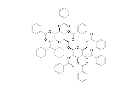 DICYCLOHEXYLMETHYL_2,3,4-TRI-O-BENZOYL-6-O-(2,3,4,6-TETRA-O-BENZOYL-BETA-D-GLUCOPYRANOSYL)-1-THIO-ALPHA-D-GLUCOPYRANOSIDE