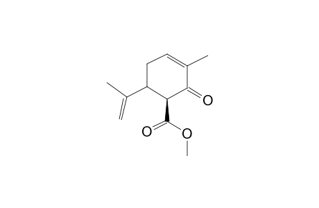 METHYL-(-)-(1S,6R)-6-ISOPROPENYL-3-METHYL-2-OXOCYCLOHEX-3-ENECARBOXYLATE