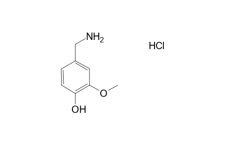 4-Hydroxy-3-methoxybenzylamine hydrochloride