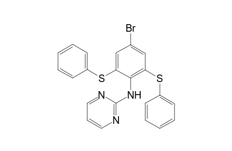 N-{4-Bromo-2,6-bis(phenylthio)phenyl}pyrimidin-2-amine