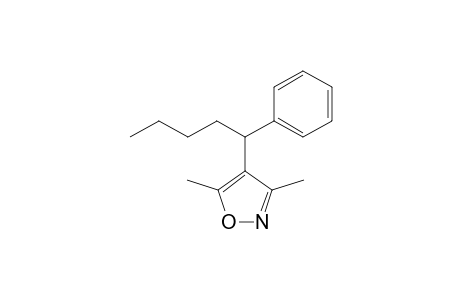 3,5-Dimethyl-4-(1-phenylpentyl)isoxazole