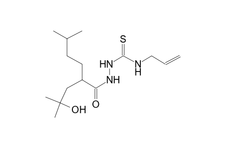 N-allyl-2-[2-(2-hydroxy-2-methylpropyl)-5-methylhexanoyl]hydrazinecarbothioamide