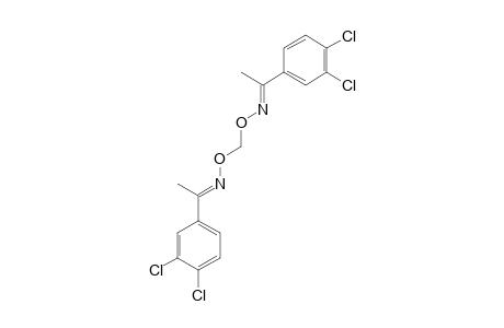 (E)-1-(3,4-dichlorophenyl)ethylidene-[[(E)-1-(3,4-dichlorophenyl)ethylideneamino]oxymethoxy]amine