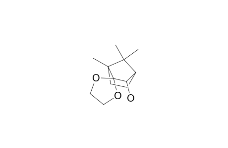 3,3-(Ethylenedioxy)-4,7,7-trimethylbicyclo[2.2.1]heptan-2-ol