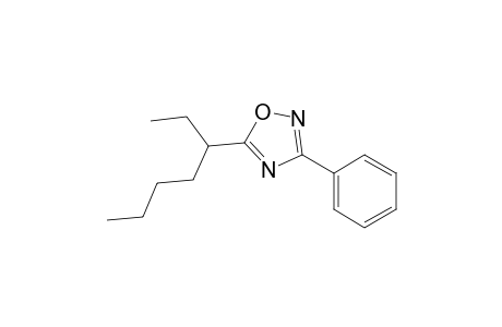 3-Phenyl-5-(1-ethyl)pentyl-1,2,4-oxadiazole