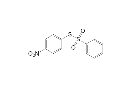 thiobenzenesulfonic acid, S-p-nitrophenyl ester