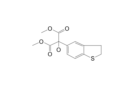 Malonic acid, 2-(2,3-dihydro-benzo[b]thiophen-5-yl)-2-hydroxy-, dimethyl ester