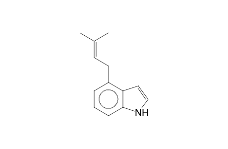 4-(3-METHYL-2-BUTENYL)INDOLE