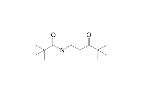 N-(3-keto-4,4-dimethyl-pentyl)-2,2-dimethyl-propionamide